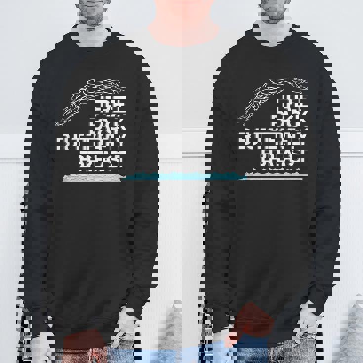 フリーバックバタフライブレストスイムストロークスイムチームライト スウェットシャツ 高齢者への贈り物