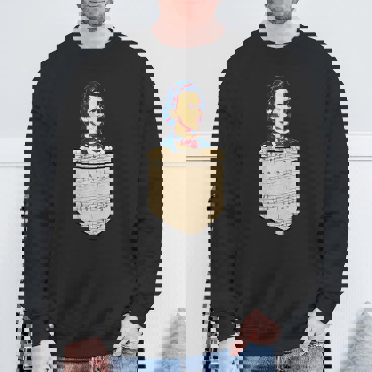 フレデリック・ショパン レトロ プロパガンダ スウェットシャツ 高齢者への贈り物