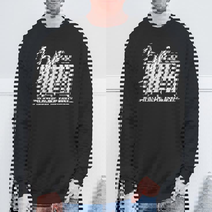 ブライス・ハーパー フィラデルフィア 野球 ロック Mlbpa スウェットシャツ 高齢者への贈り物