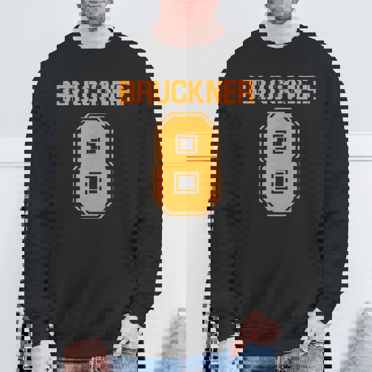 ブルックナー第8交響曲面白いスポーツ Bruckner 8 スウェットシャツ 高齢者への贈り物