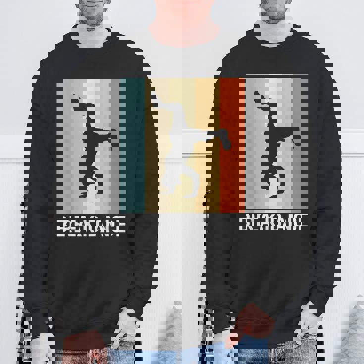 ブレイクダンス I レトロ I ダンサー ヒップホップダンス ブレイクダンス スウェットシャツ 高齢者への贈り物