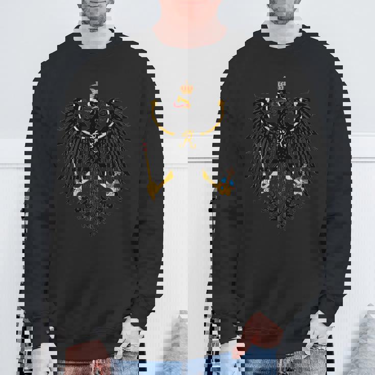 プロイセン国旗 イーグル 紋章 スウェットシャツ 高齢者への贈り物