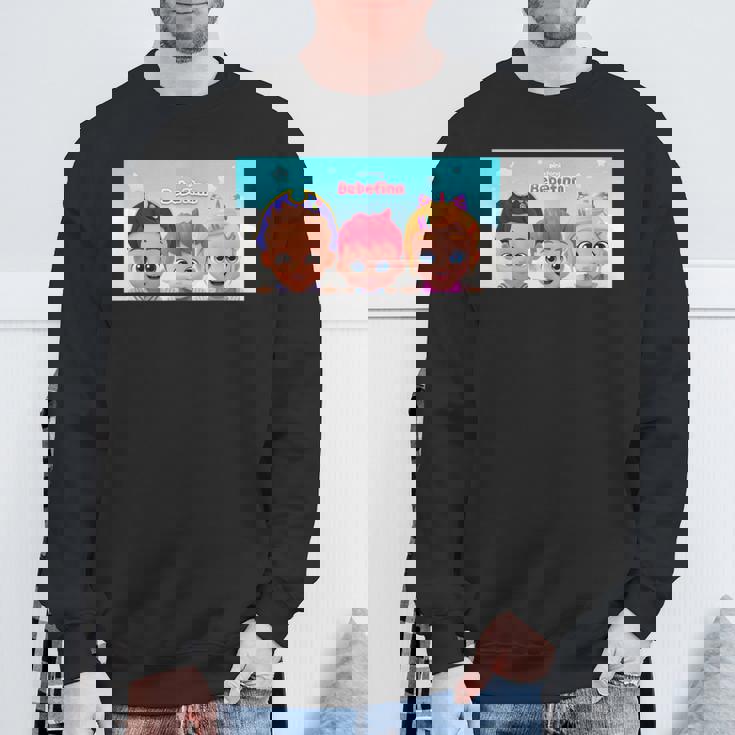 ベベフィクンででししし・良し・キッメンズ・ネガーマンズ スウェットシャツ 高齢者への贈り物