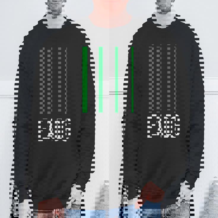 ベーシスト ベースギタリスト Eadg 4弦ギター スウェットシャツ 高齢者への贈り物