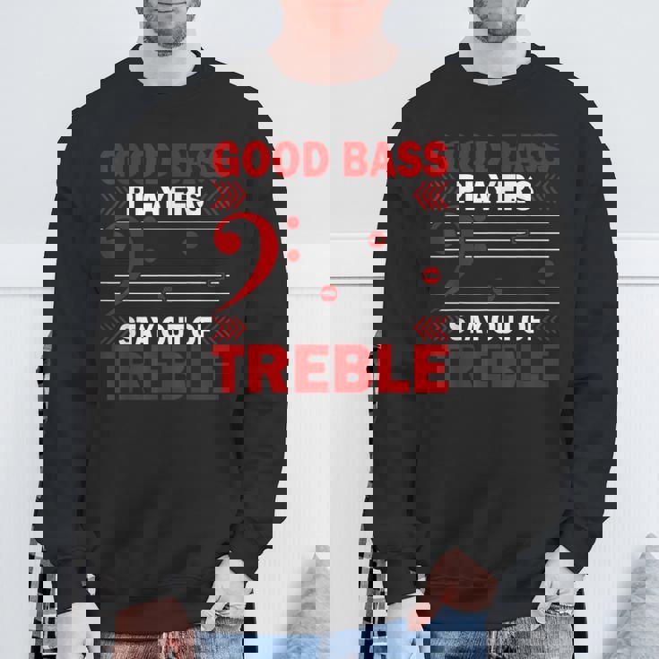 ベース ギター ミュージシャン ロックバンド Edm ミュージック ベーシスト プレーヤー スウェットシャツ 高齢者への贈り物