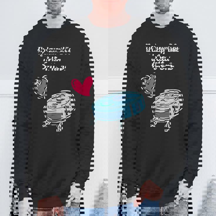 ペットのように ロボット掃除機 ロボット掃除機 スウェットシャツ 高齢者への贈り物