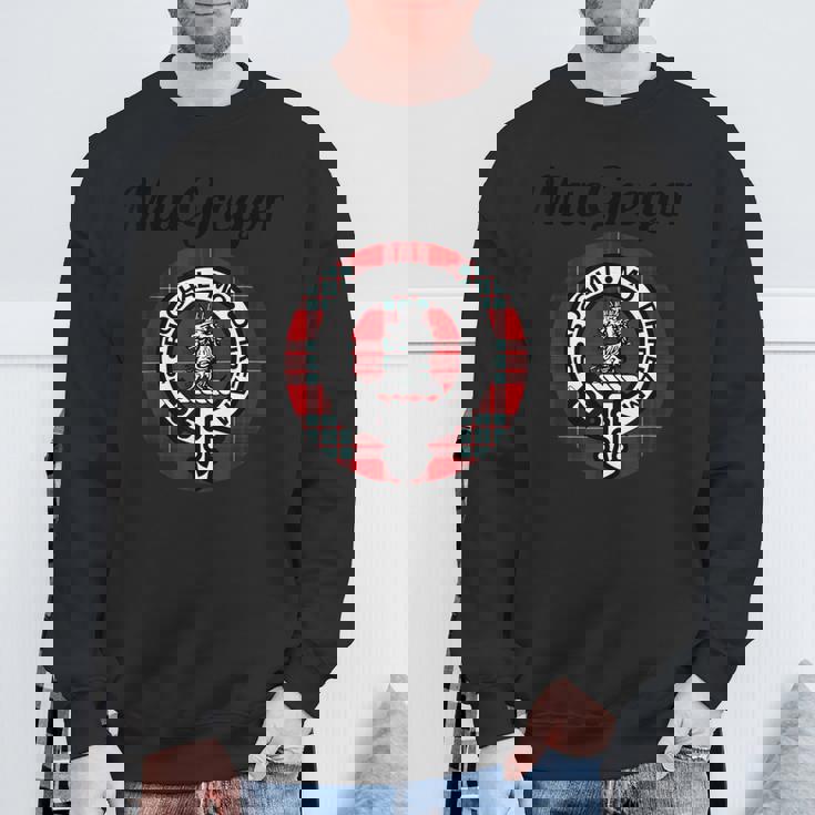 マクレガー クラン スコットランド 名前 紋章 タータン スウェットシャツ 高齢者への贈り物