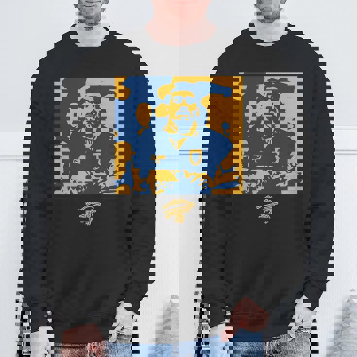 マラドーナボカアブストラクト 長袖tシャツ スウェットシャツ 高齢者への贈り物