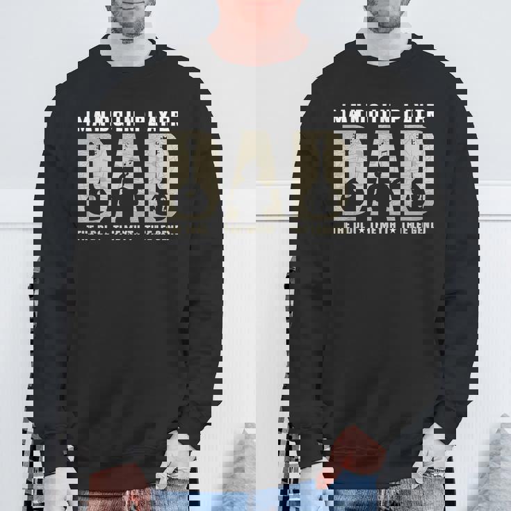 マンドリン奏者 お父さん アイドル ブルーグラス 音楽 マンドリン奏者 スウェットシャツ 高齢者への贈り物