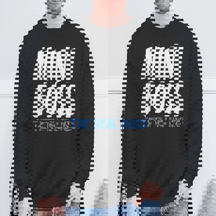 ミニボス リアルボス スウェットシャツ 高齢者への贈り物