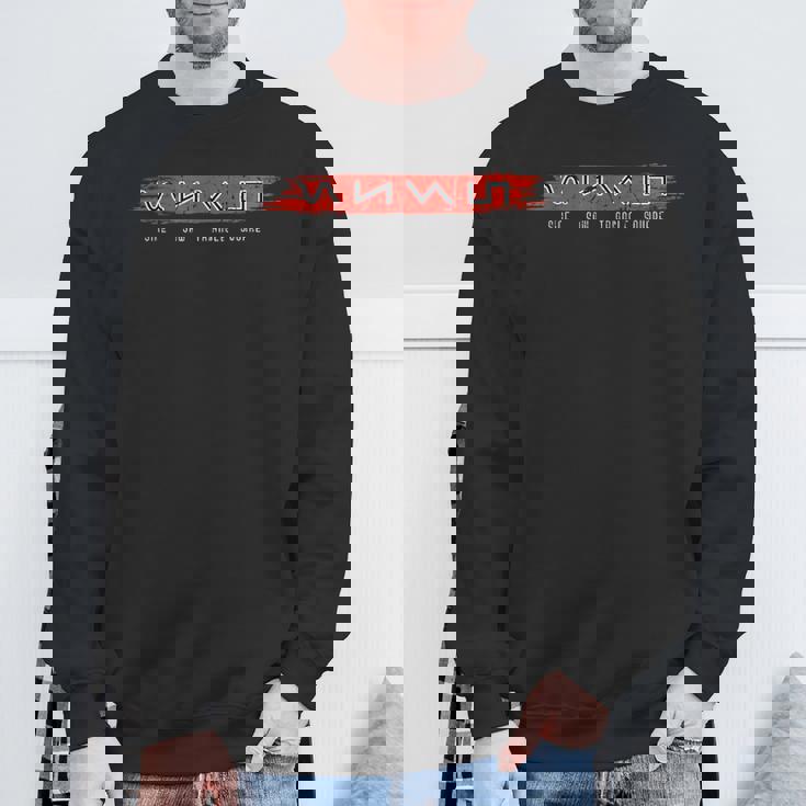 モジュラーシンセサイザー キーボード テクノ アナログ波形 スウェットシャツ 高齢者への贈り物