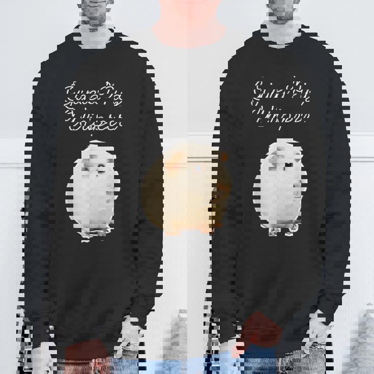 モルモット ウィスパラー アメリカモルモット スウェットシャツ 高齢者への贈り物