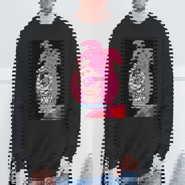 ヤッターマン 吉田すずかデザインa（おだてブタ） スウェットシャツ 高齢者への贈り物