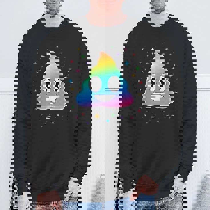 ユニコーンのうんち スウェットシャツ 高齢者への贈り物
