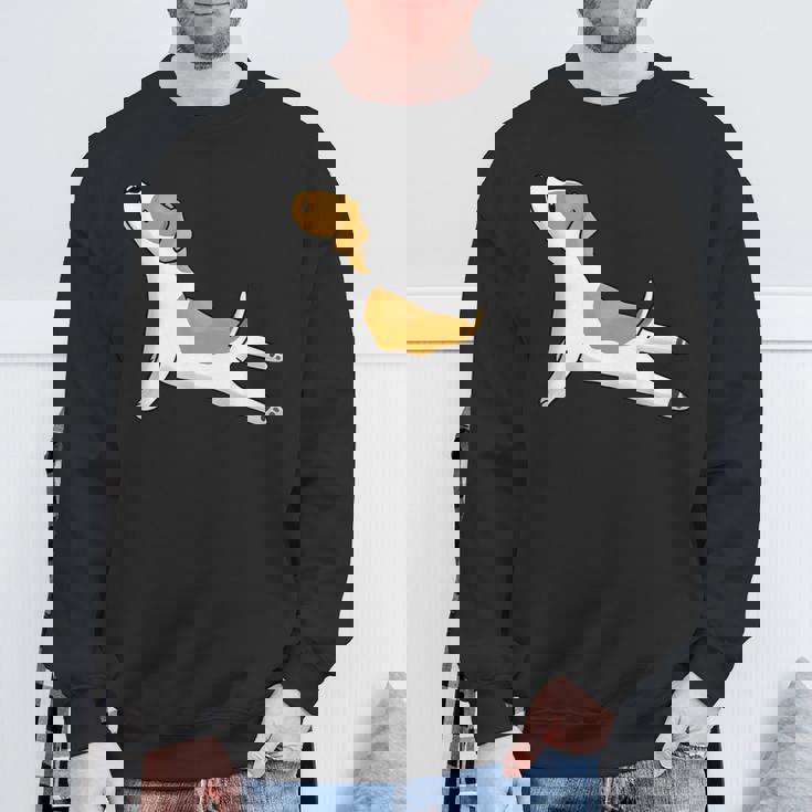 ヨガジャック・ラッセル・テリア犬 スウェットシャツ 高齢者への贈り物