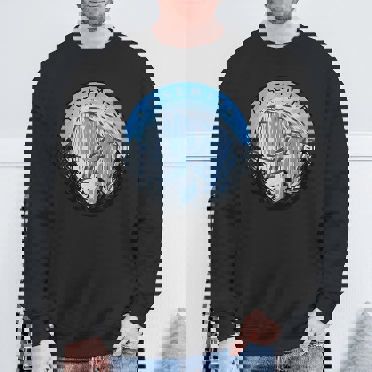 ヨセミテ国立公園 ハーフドーム ヴィンテージポスター スーベニア スウェットシャツ 高齢者への贈り物