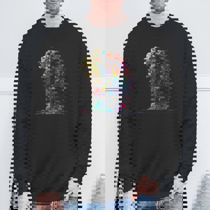 ライオンラバーアートワーク スウェットシャツ 高齢者への贈り物