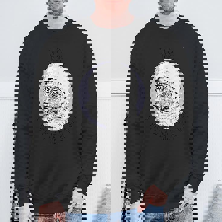 ライカ 宇宙犬 ソ連 スウェットシャツ 高齢者への贈り物