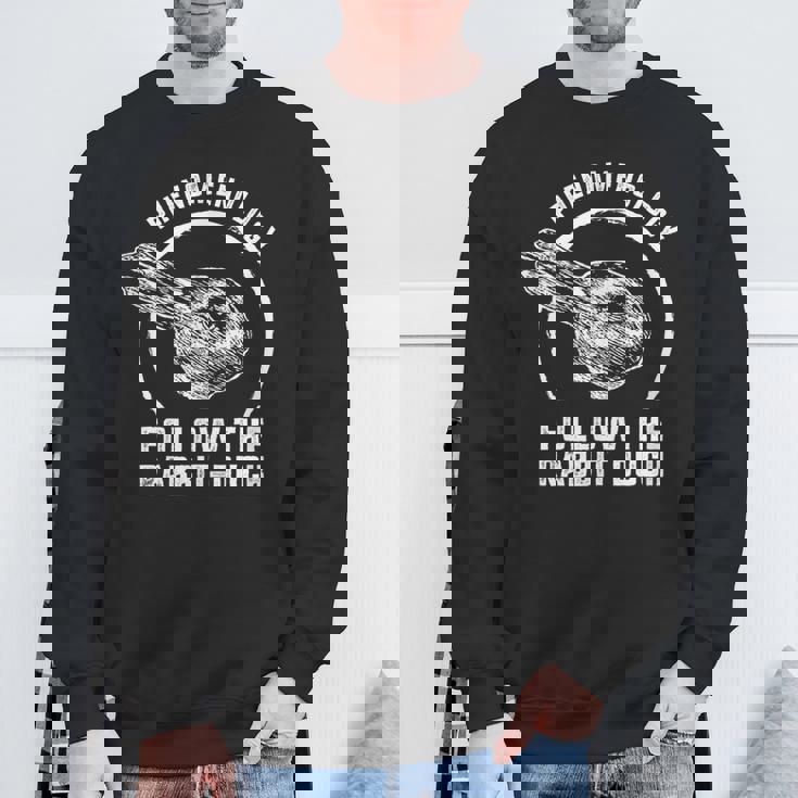 ラビットダックに従う ウィトゲンシュタインの哲学 スウェットシャツ 高齢者への贈り物