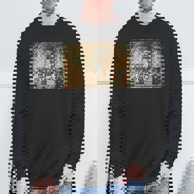 ラファエルによるアテネの学校1511 スウェットシャツ 高齢者への贈り物