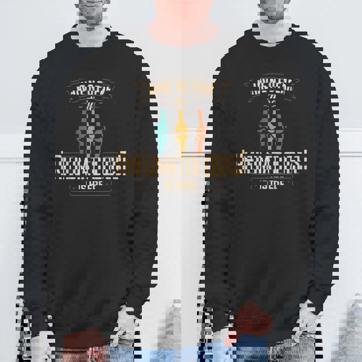 リウマチ学 Have No Fear リウマチ科医 アパレル スウェットシャツ 高齢者への贈り物