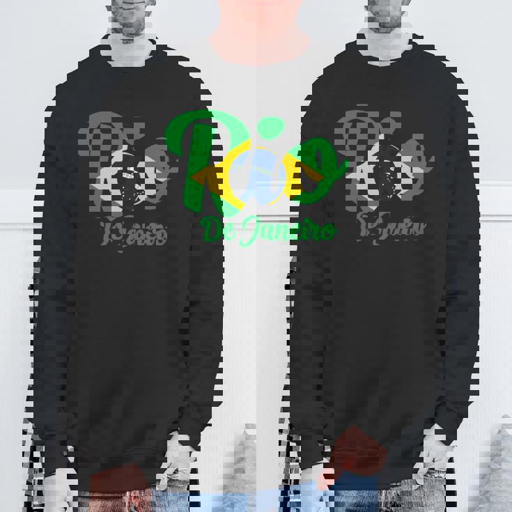 リオデジャネイロ ブラジル お土産 ブラジル 長袖tシャツ スウェットシャツ 高齢者への贈り物