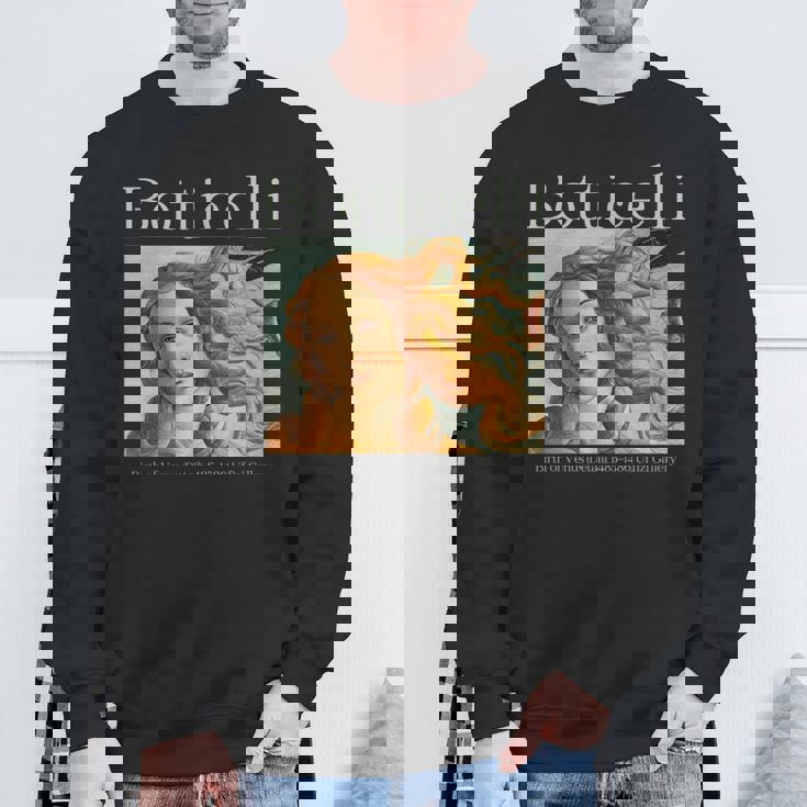 ルネッサンス美的ボッティチェリ ヴィーナスの誕生 アートデザイン 長袖tシャツ スウェットシャツ 高齢者への贈り物