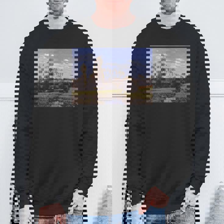 ルールのモネの眺め ル・アーヴル 長袖tシャツ スウェットシャツ 高齢者への贈り物