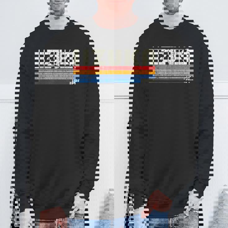 レトロヴィンテージ 70年代80年代スタイル 飯塚、日本 スウェットシャツ 高齢者への贈り物