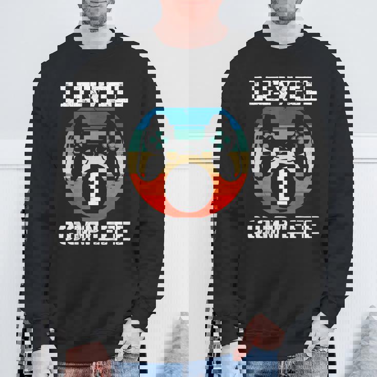 レベル1 結婚1周年記念ギフト 彼への完全ギフト スウェットシャツ 高齢者への贈り物