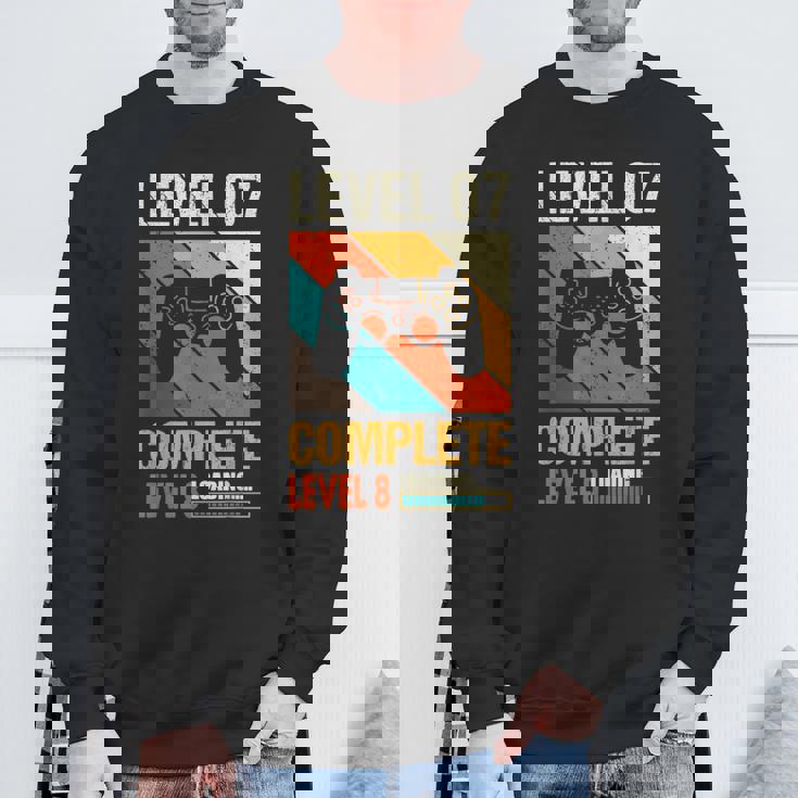 レベル7 コンプリートレベル8 ロード7年 結婚記念日 スウェットシャツ 高齢者への贈り物