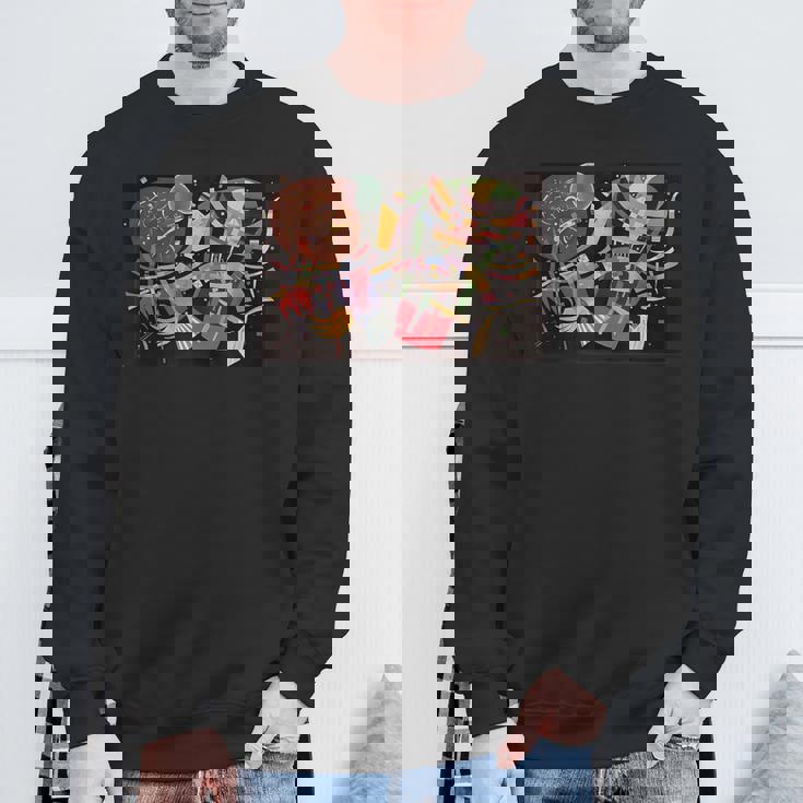 ワシリー・カンディンスキーによる作曲x1939 スウェットシャツ 高齢者への贈り物