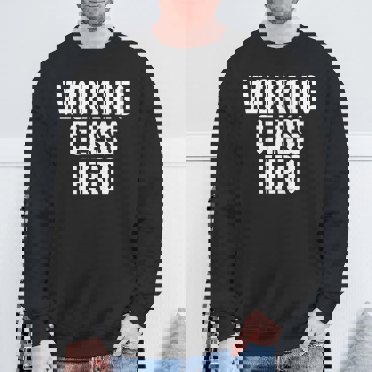 ワーキングクラスヒーロー 長袖tシャツ スウェットシャツ 高齢者への贈り物