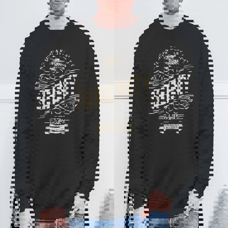 ヴィンテージ セレニティ 密輸 ホタル スウェットシャツ 高齢者への贈り物