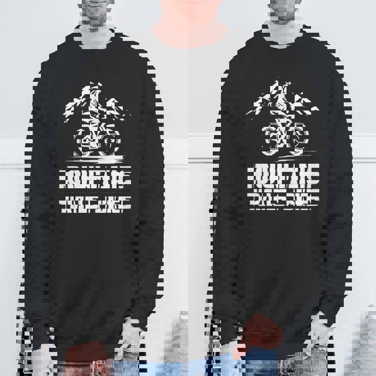 ヴィンテージ マウンテンバイク メンズ レディース バイカー Mtb トレイルバイク 長袖tシャツ スウェットシャツ 高齢者への贈り物