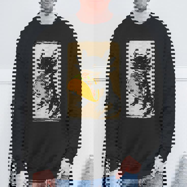 ヴィンテージ リノカット Axolotl タコサラマンダー 民芸品 スウェットシャツ 高齢者への贈り物