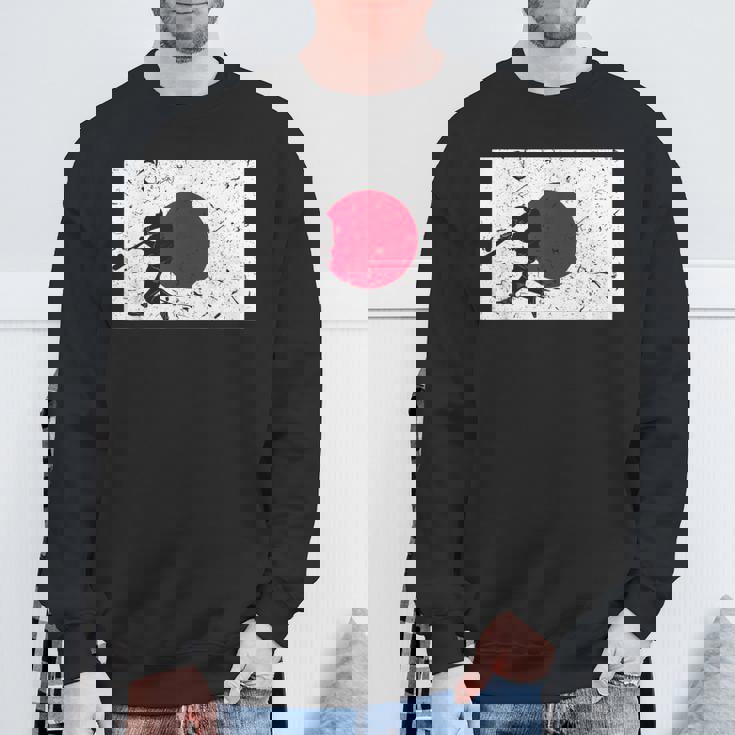 ヴィンテージ 野球 試合 リーグ 日本国旗 代表 選手 スウェットシャツ 高齢者への贈り物