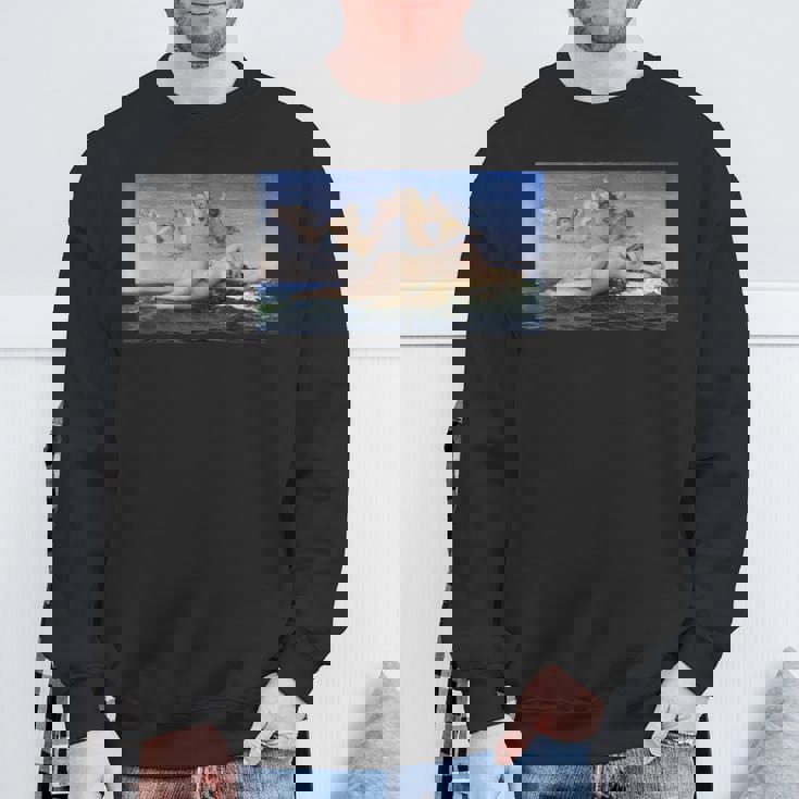 ヴィーナスの誕生アレクサンドルカバネルキリスト教の宗教画 スウェットシャツ 高齢者への贈り物