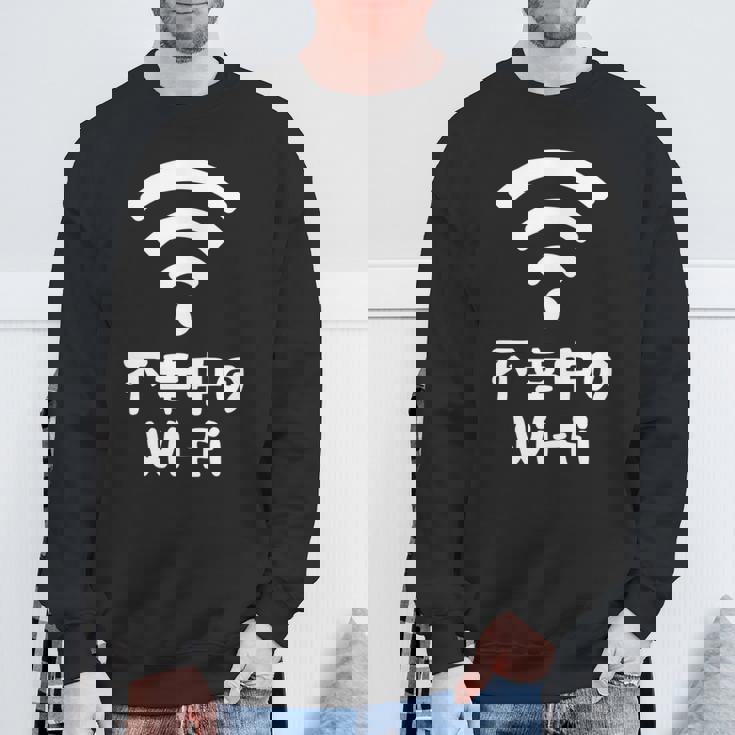 不幸中のwi-Fi ネタ ことわざ 言い間違いことわざ ジョーク ギャグ ダジャレ ツッコミ もじり 慣用句 おもしろ 長袖tシャツ スウェットシャツ 高齢者への贈り物