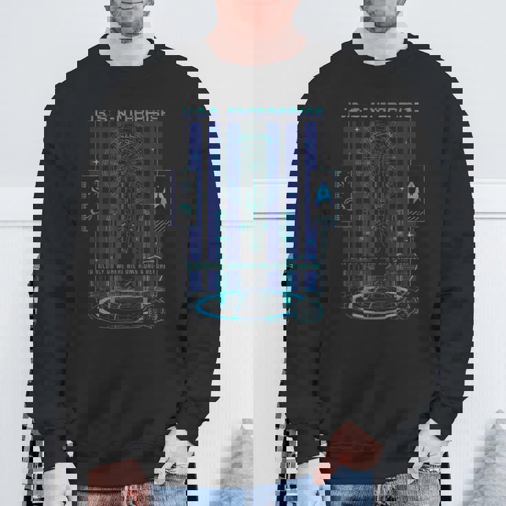 公式スタートレック UsSエンタープライズ スウェットシャツ 高齢者への贈り物