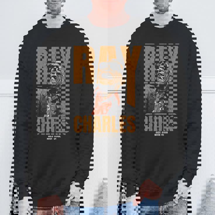 公式レイ・チャールズ・ジャズ・アイコン・マーチ Father Ofoul スウェットシャツ 高齢者への贈り物