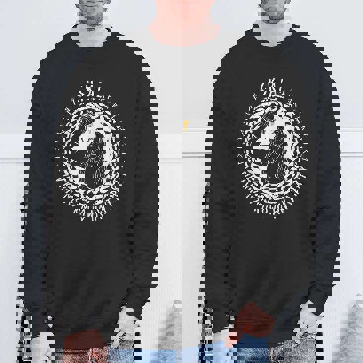 北欧神話 ヴァルハラ オーディン スコール ヴァイキング スウェットシャツ 高齢者への贈り物