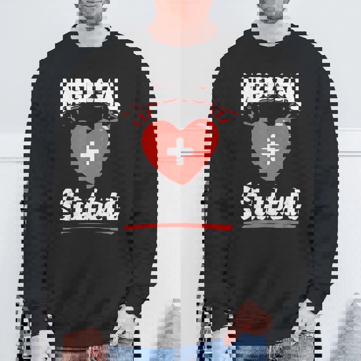 医学生 研究 大学 医学部 医学生 スウェットシャツ 高齢者への贈り物