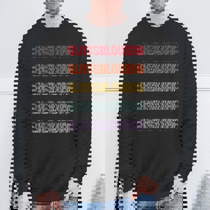 吹きガラス スウェットシャツ 高齢者への贈り物