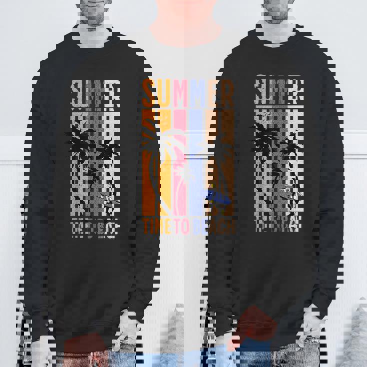 夏 Time To Beach クールバイブ スウェットシャツ 高齢者への贈り物