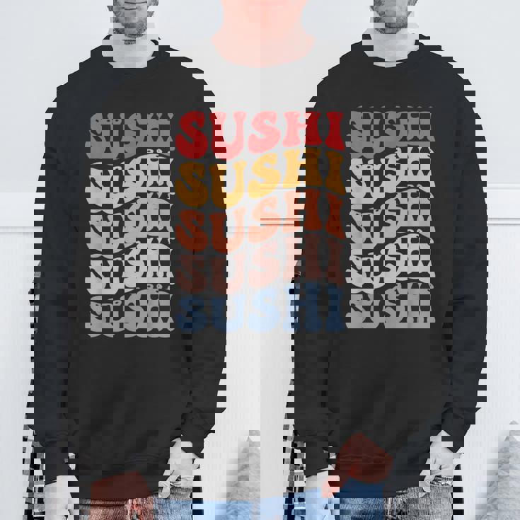 寿司 和食 グルービー スウェットシャツ 高齢者への贈り物