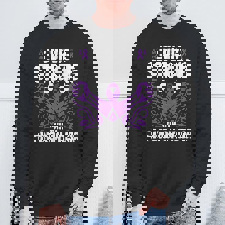 強く生きる 線維筋痛症への認識 線維筋痛症 スウェットシャツ 高齢者への贈り物