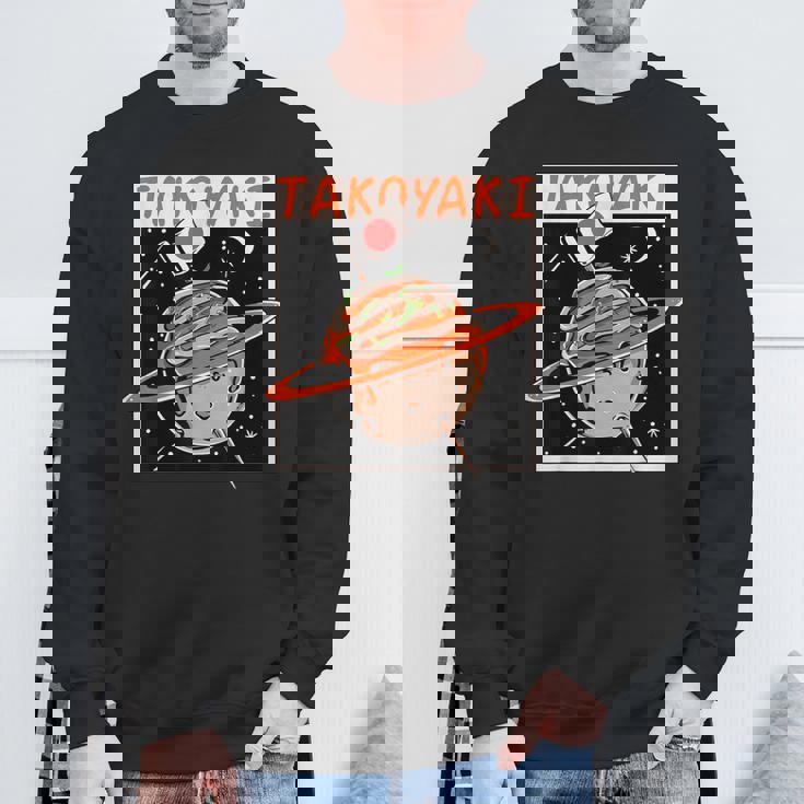 揚げたこボール 惑星 タコプラネット たこ焼き スウェットシャツ 高齢者への贈り物