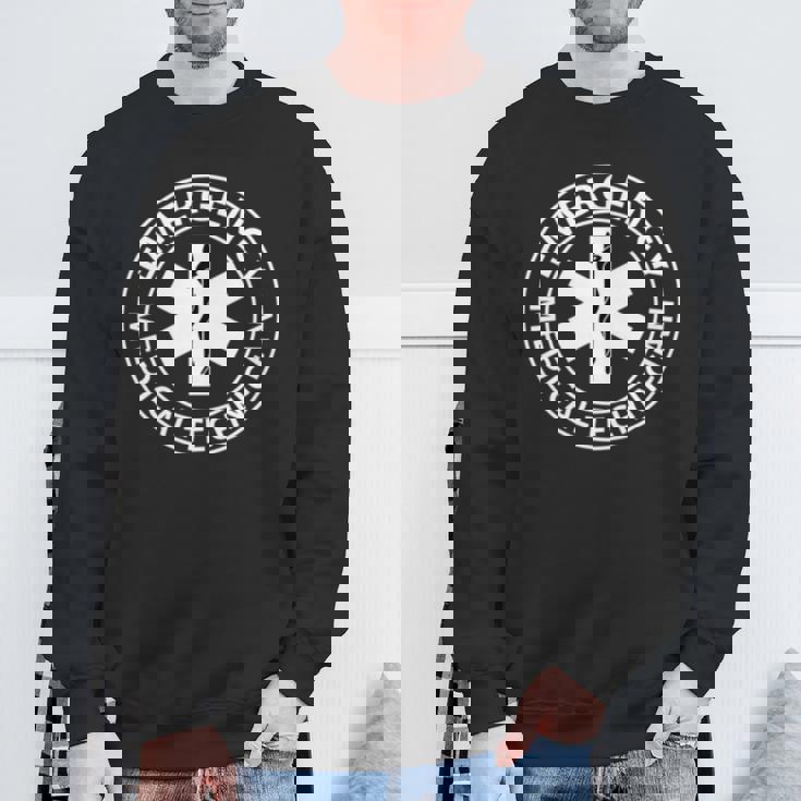 救急医療技術者 Emt Ems メンズ レディース 救急救命士 長袖tシャツ スウェットシャツ 高齢者への贈り物