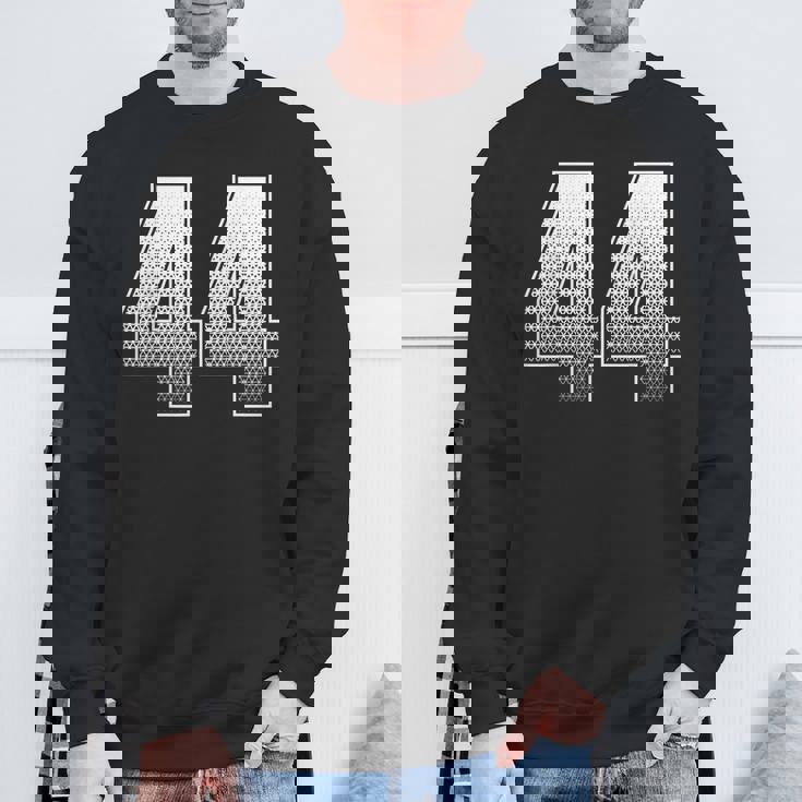 数字 番号 44 四十四 スウェットシャツ 高齢者への贈り物